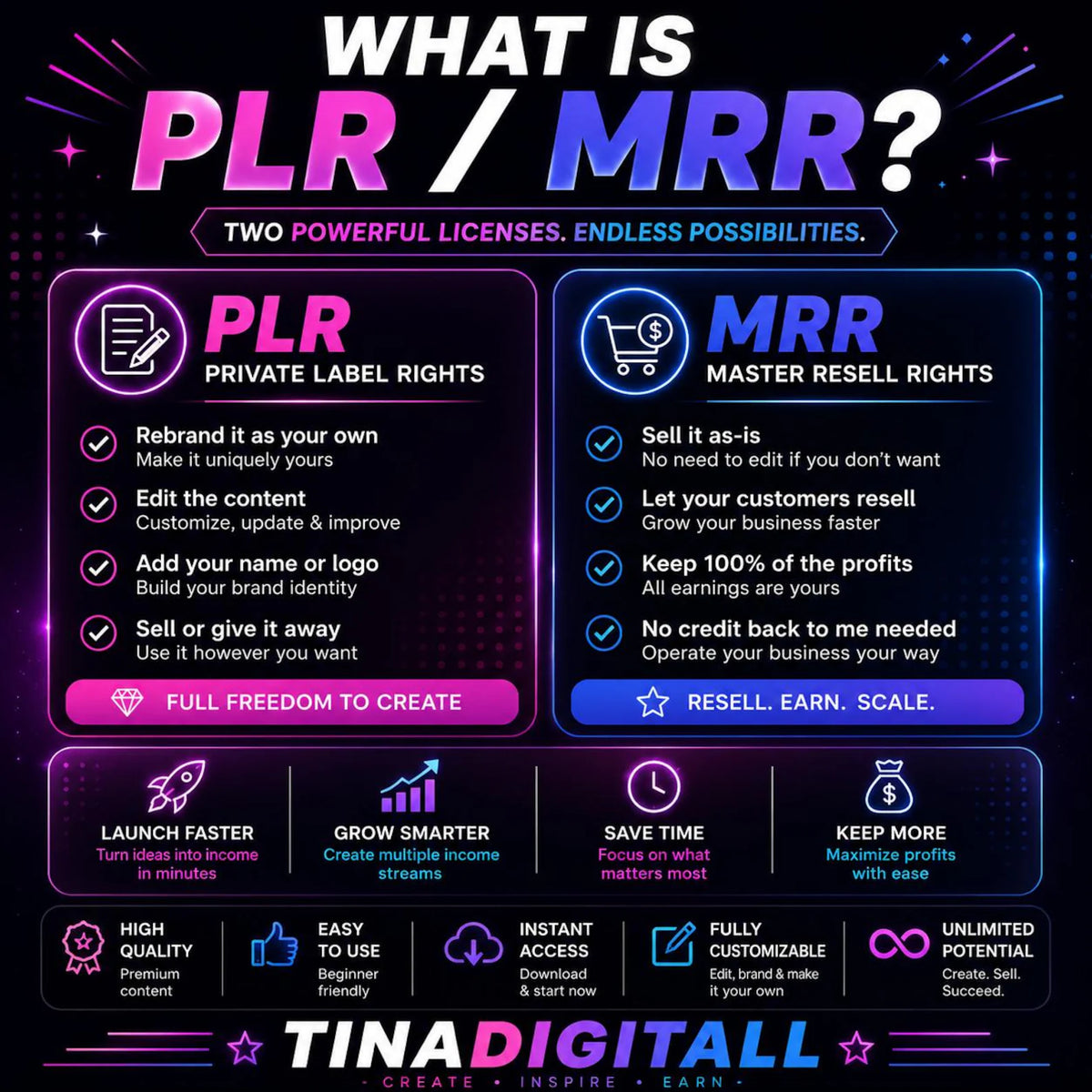 100,000+ Video Bundle, PLR MRR Reels