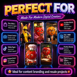1500+ AI Reels Bundle Talking Object Videos Faceless TikTok Instagram YouTube Shorts Ready To Post PLR MRR Resell Rights