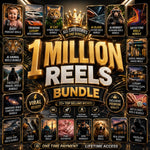 1 Million Reels Bundle | Faceless Reels, Viral Reels Bundle | Social Media Content Bundle, Instagram Reels, TikTok Videos