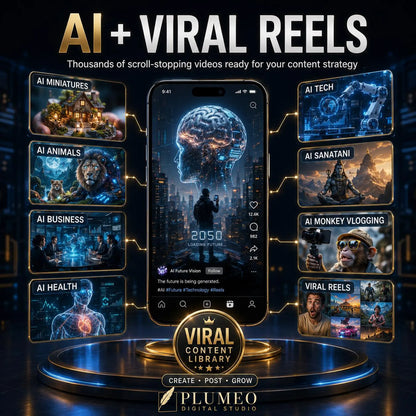 1 Million Reels Bundle, Viral Reels Bundle, Faceless Reels, Social Media Content Bundle, Instagram Reels, TikTok Videos, Digital Download