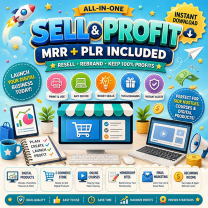 500,000+ Kids Educational Bundle PLR MRR ,Worksheets, Canva Templates, Business Social Media, Coloring Pages, Homeschool Learning Games