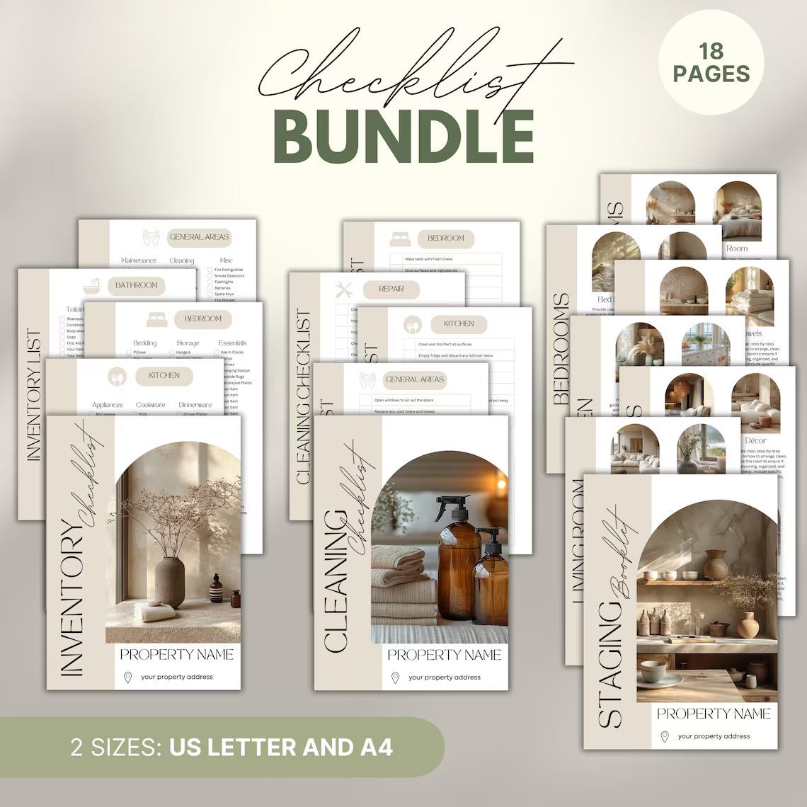 500+ Airbnb Host Bundle: Welcome Book, Signs, Social Media, Checklist (Canva)