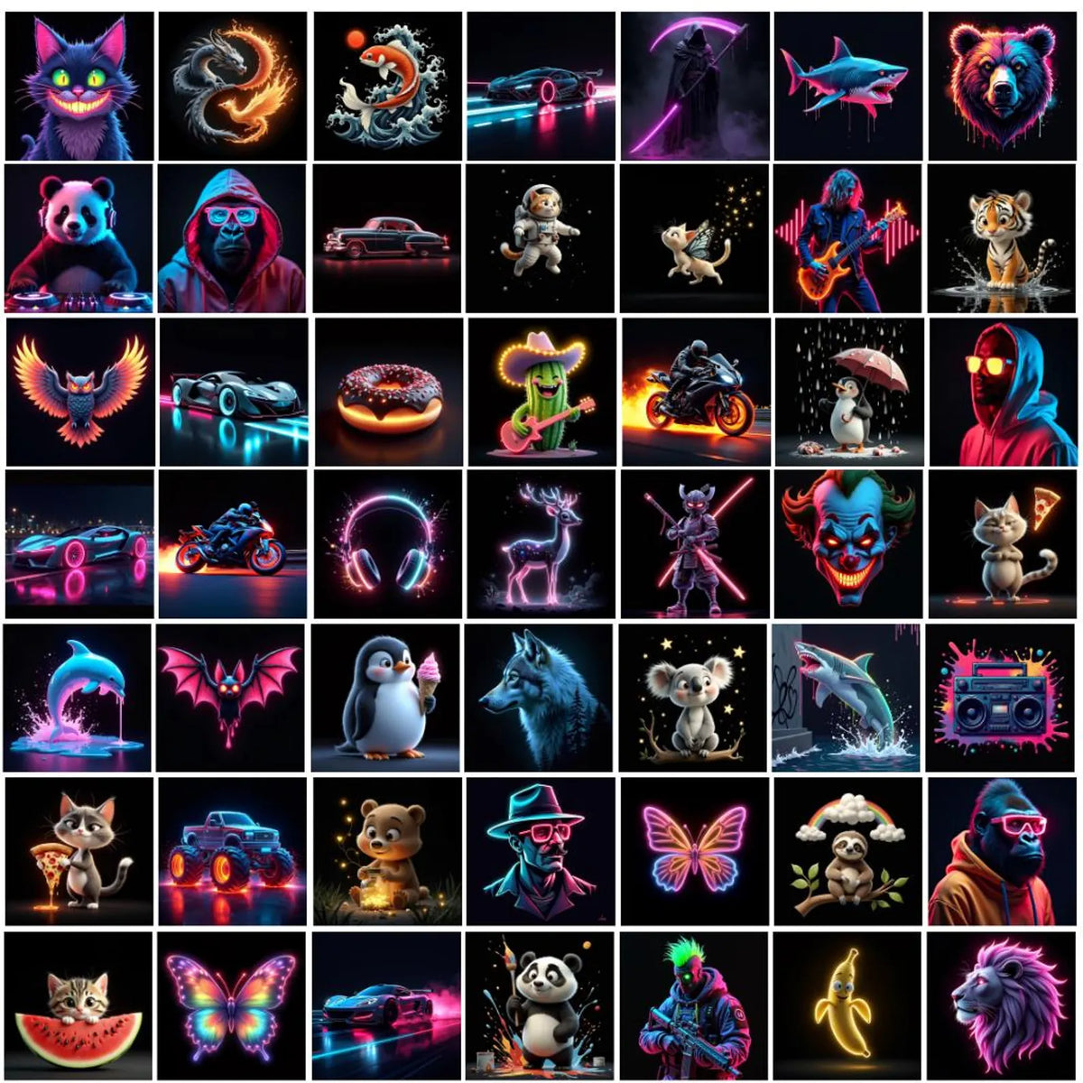 500 T-Shirt Designs Bundle Artistic T-Shirt Designs Colorful Tshirt PNG Modern T-Shirt for Men Woman Kids Digital Download