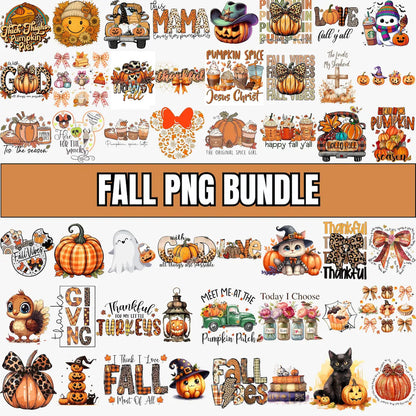 7000+ Fall Bundle Png, Autumn Bundle Png, Fall Mega Bundle Png, Thanksgiving Bundle Png, Fall Design Bundle,Pumpkin Spice PNG, Spooky Png