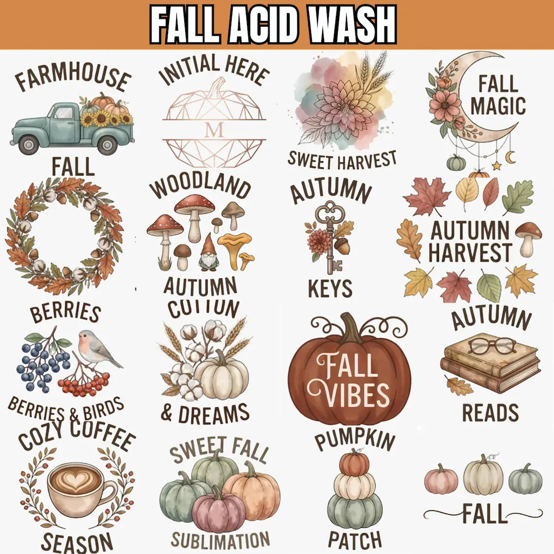 7000+ Fall Bundle Png, Autumn Bundle Png, Fall Mega Bundle Png, Thanksgiving Bundle Png, Fall Design Bundle,Pumpkin Spice PNG, Spooky Png