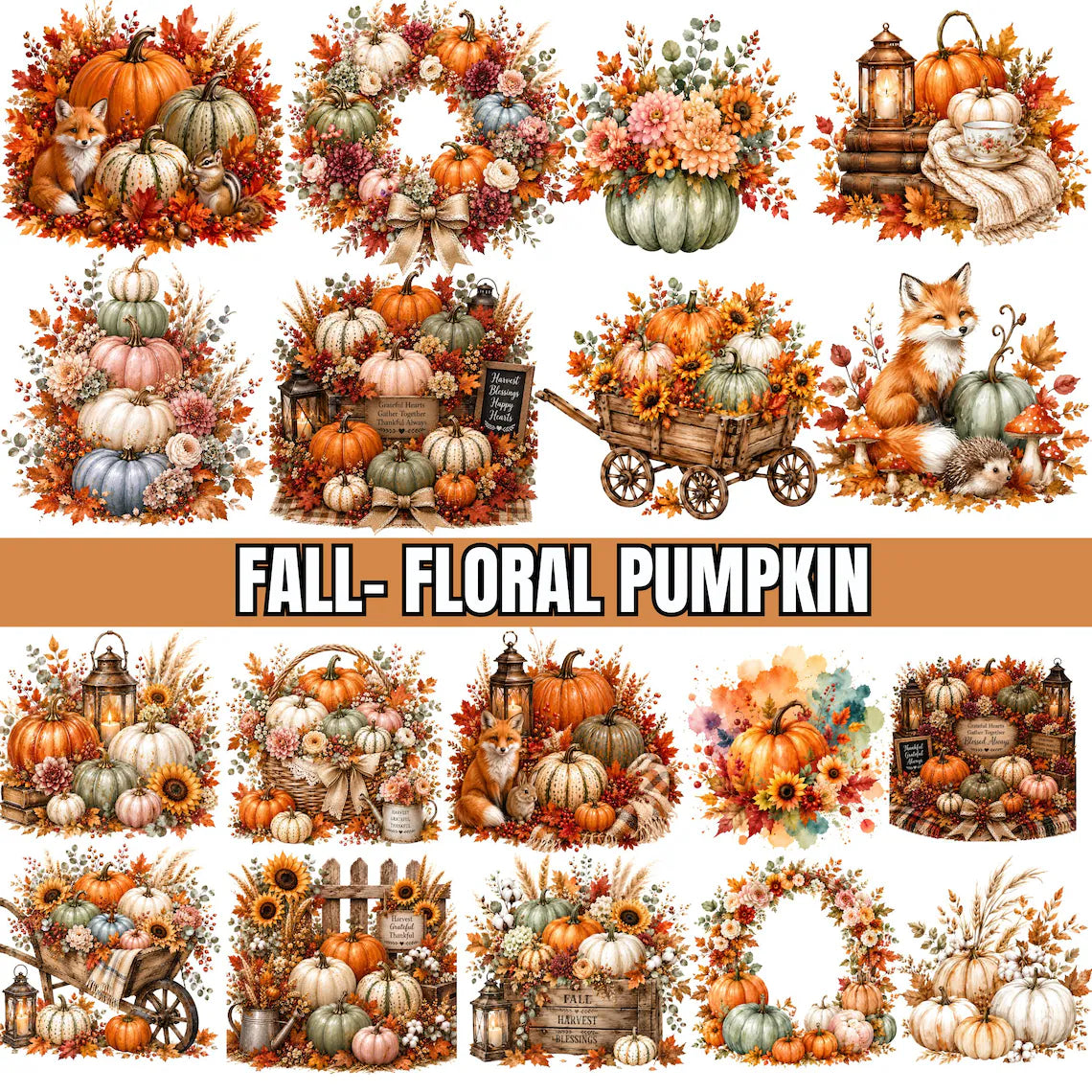 7000+ Fall Bundle Png, Autumn Bundle Png, Fall Mega Bundle Png, Thanksgiving Bundle Png, Fall Design Bundle,Pumpkin Spice PNG, Spooky Png