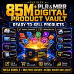 85M+ Ultimate PLR MRR Digital Bundle Ready-to-Sell Products