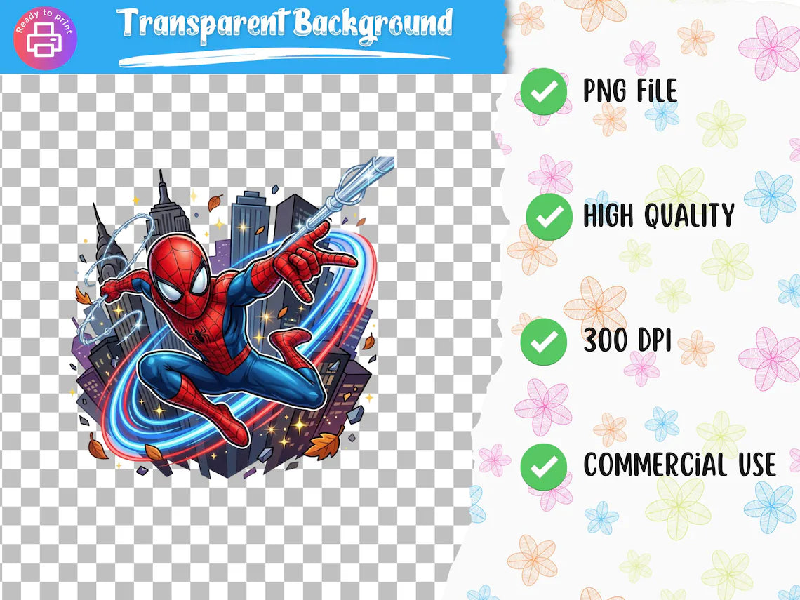Cartoon MEGA Bundle – 110 Colorful Detailed PNG Designs – Gaming & Cartoon Collection