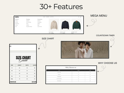 Clothing streetwear shopify theme | Minimal fashion website template