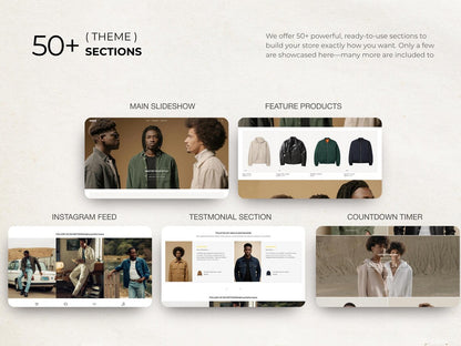 Clothing streetwear shopify theme | Minimal fashion website template