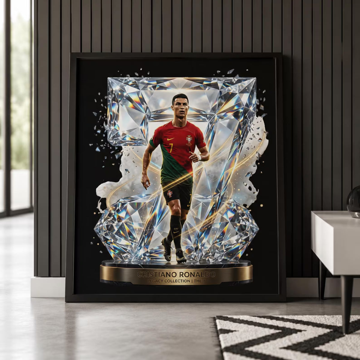 Cristiano Ronaldo PNG Bundle | CR7 Soccer Clipart, Football Shirt Design (Digital Download)