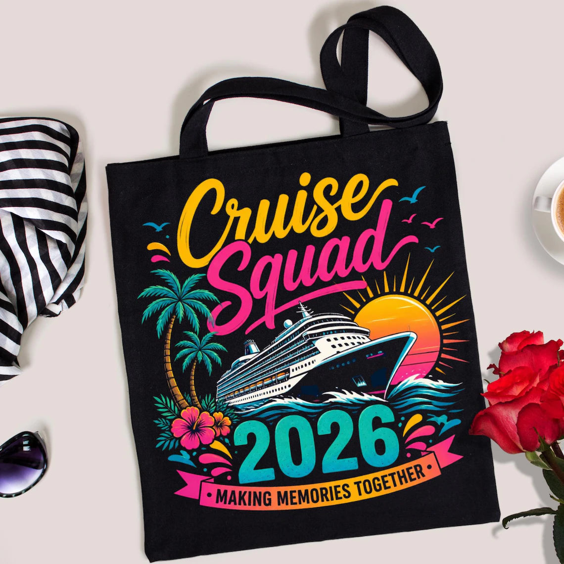 Cruise 2026 PNG Bundle, Family Cruise Trip Png, Cruise Squad Png, Birthday Cruise Shirts Png, Vacation Shirt Design Bundle, Sublimation Png