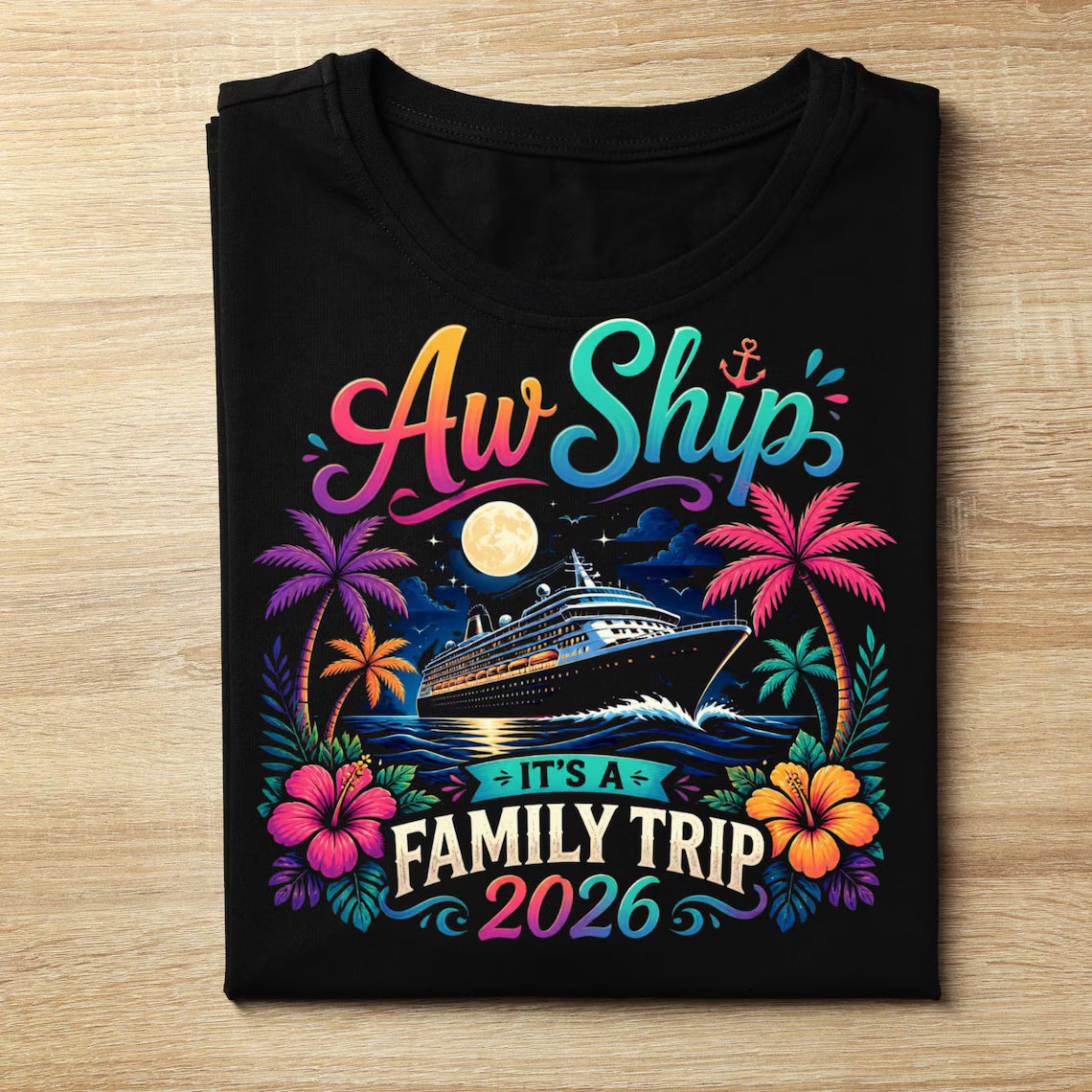Cruise 2026 PNG Bundle, Family Cruise Trip Png, Cruise Squad Png, Birthday Cruise Shirts Png, Vacation Shirt Design Bundle, Sublimation Png
