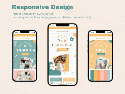 Dreamy Designs Shopify Theme | Colorful Shopify Theme Website Template | OS 2.0