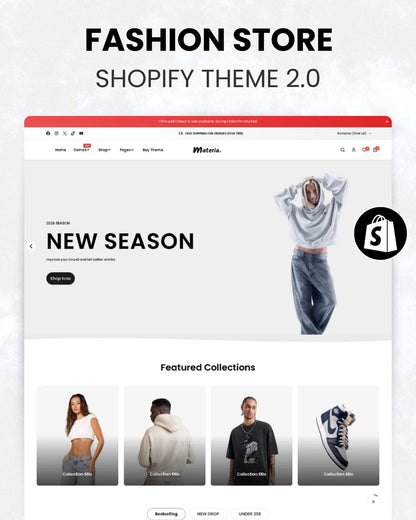 Fashion Shopify Theme : Modern Apparel Template, Clean, SEO Optimized OS 2.0