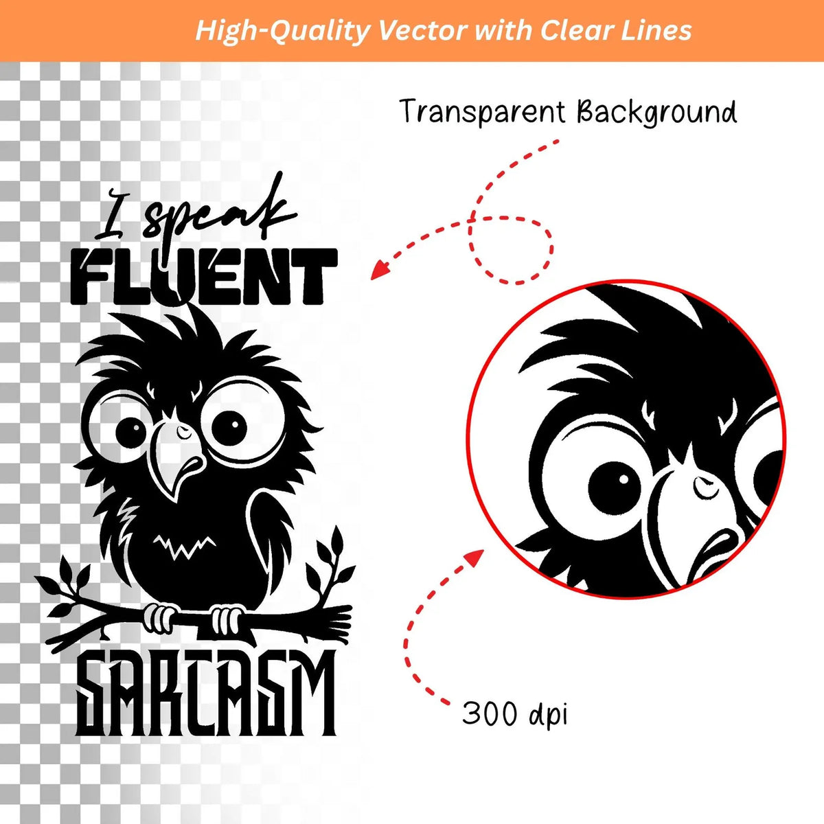 Funny Quotes SVG Sarcastic SVG Bundle Grumpy Birds SVG Cat Lover Sarcasm Print Humor Saying Svg Dxf Pdf Png Jpeg Bundle