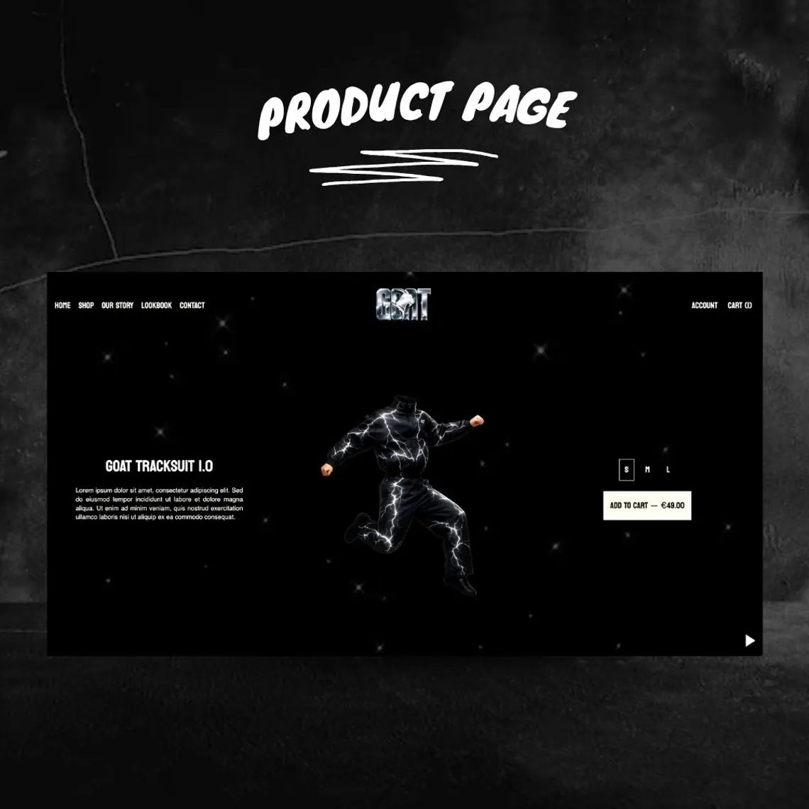 GOAT Shopify Theme – Streetwear, Urban, Y2K Fashion Website Template (Digital Download)