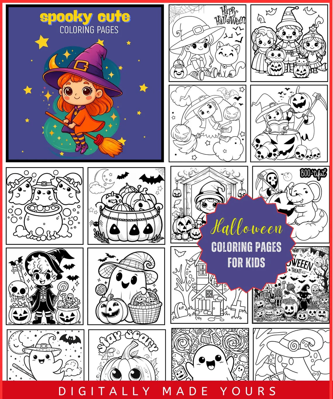 Halloween Mega Bundle, Horror Movie PNG, Neon Halloween Bundle, Fall Png Bundle, Spooky Vibes, Trick Or Treat, Cartoon, Invite, Games