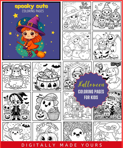 Halloween Mega Bundle, Horror Movie PNG, Neon Halloween Bundle, Fall Png Bundle, Spooky Vibes, Trick Or Treat, Cartoon, Invite, Games