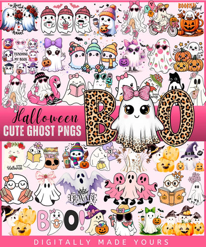 Halloween Mega Bundle, Horror Movie PNG, Neon Halloween Bundle, Fall Png Bundle, Spooky Vibes, Trick Or Treat, Cartoon, Invite, Games