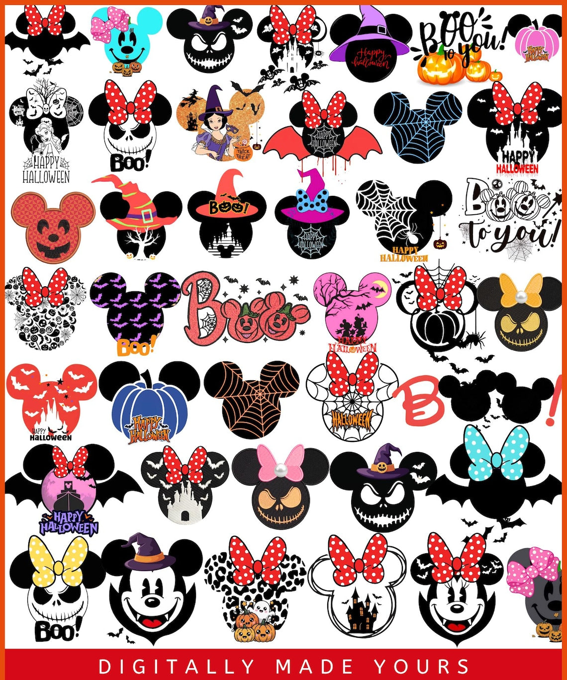 Halloween Mega Bundle, Horror Movie PNG, Neon Halloween Bundle, Fall Png Bundle, Spooky Vibes, Trick Or Treat, Cartoon, Invite, Games