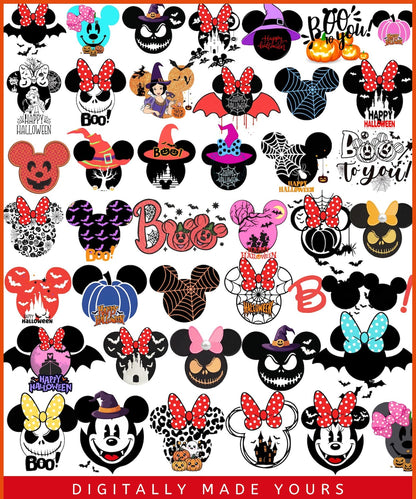 Halloween Mega Bundle, Horror Movie PNG, Neon Halloween Bundle, Fall Png Bundle, Spooky Vibes, Trick Or Treat, Cartoon, Invite, Games
