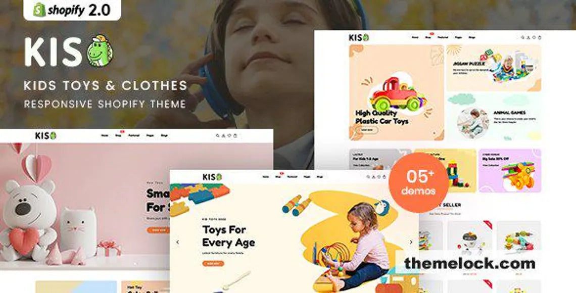 Kiso Shopify Theme – Baby Store and Gift Shop Website Template (Shopify 2.0)