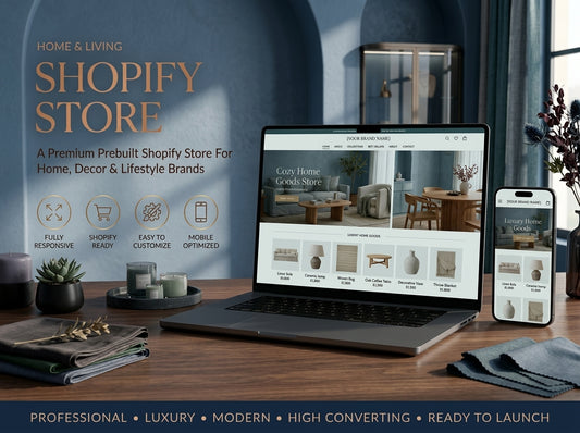 Prebuilt Shopify Store Home & Living