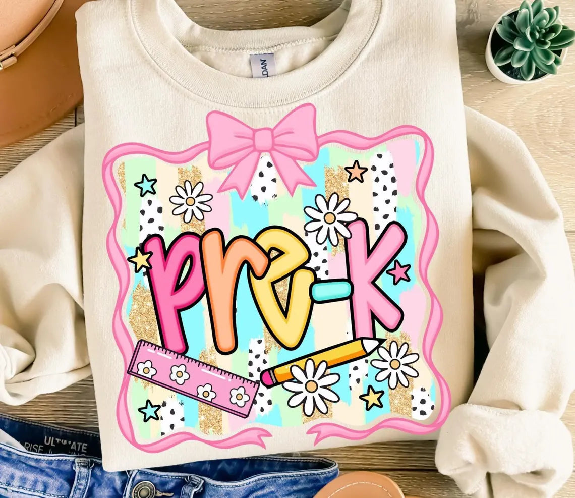 Preppy Back To School Bundle Png, T Shirt Bundle PNG, First Day Of School Shirt, Coquette Teacher Png Shirt, Girl Shirt Sublimation Designs