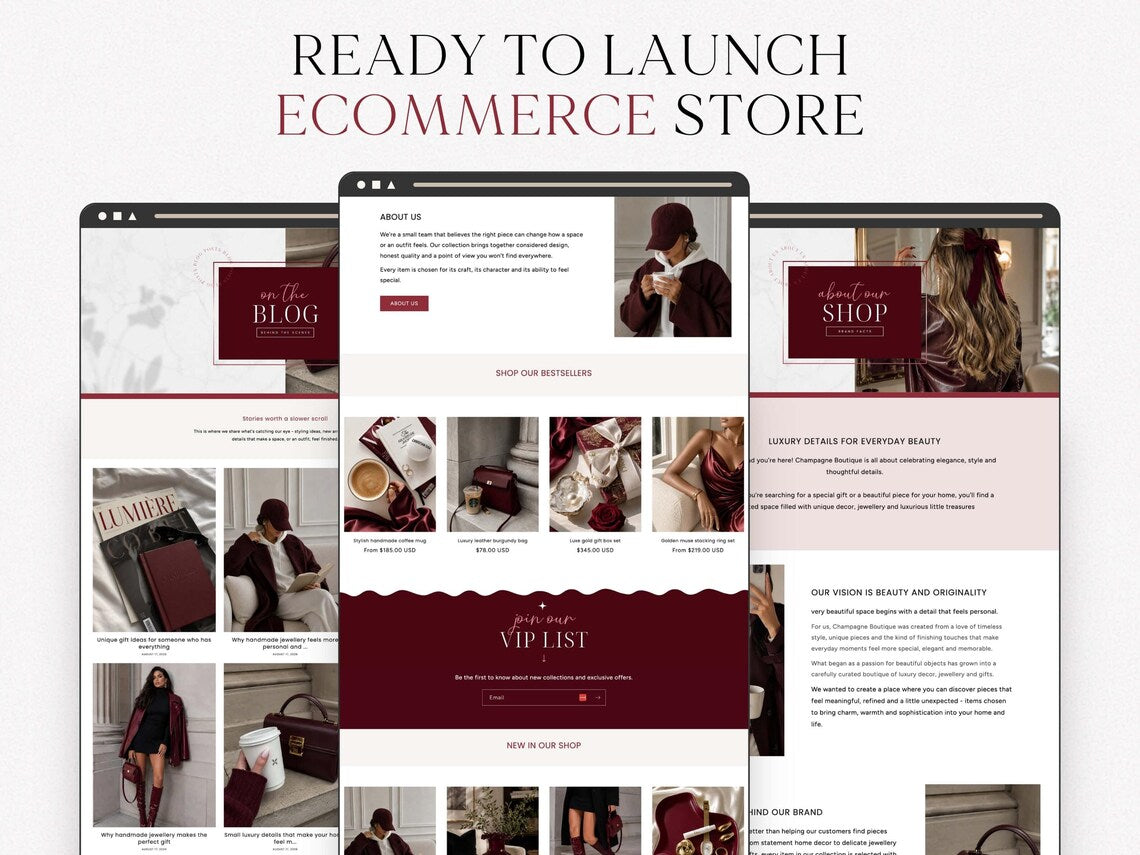 Shopify theme template Aesthetic Shopify 2.0 Theme Premium shopify website Minimal shopify template Ecommerce website Bold shopify design