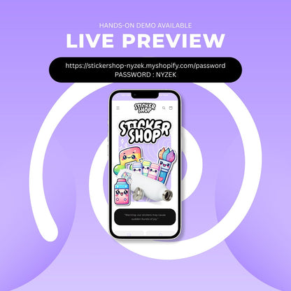 StickerShop | Shopify Theme Website Template for Stickers and Print Shops