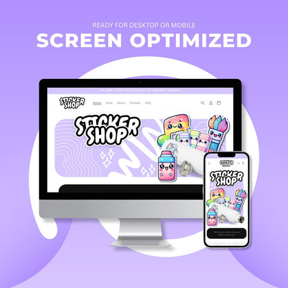 StickerShop | Shopify Theme Website Template for Stickers and Print Shops