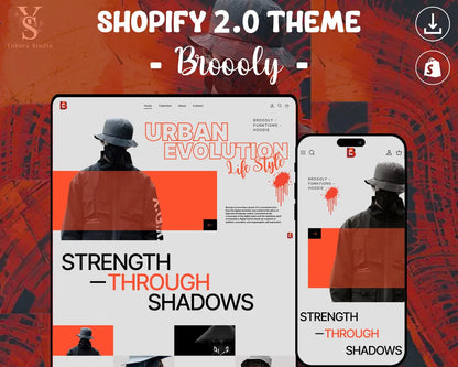 Street wear Shopify Template | Bold Apparel Ecommerce Design | Urban Fashion Store Website