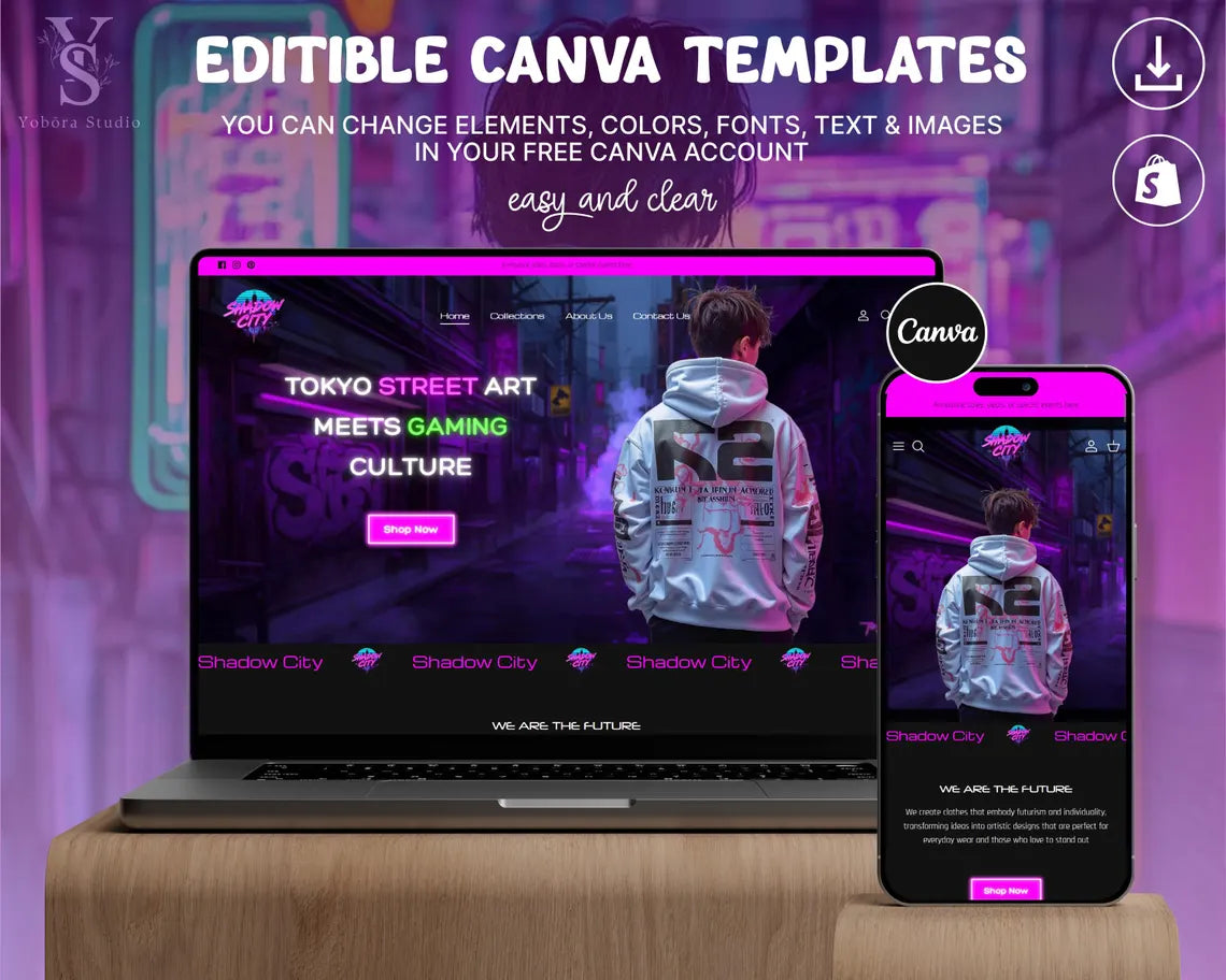 Streetwear Shopify Theme | Shopify Theme Clothing Website | Shopify Website Template | Premium Shopify Template | Shopify Website Design