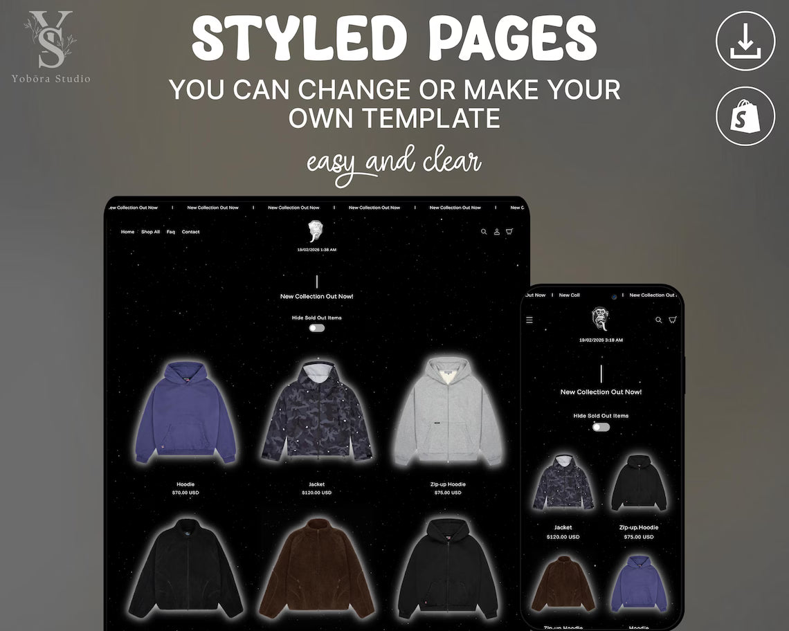 Urban Edge Shopify Theme | Street Fashion Storefront | Apparel Ecommerce Template | Modern Clothing Design