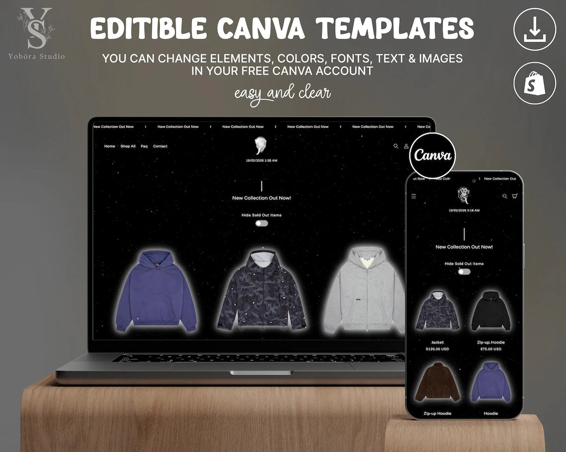 Urban Edge Shopify Theme | Street Fashion Storefront | Apparel Ecommerce Template | Modern Clothing Design