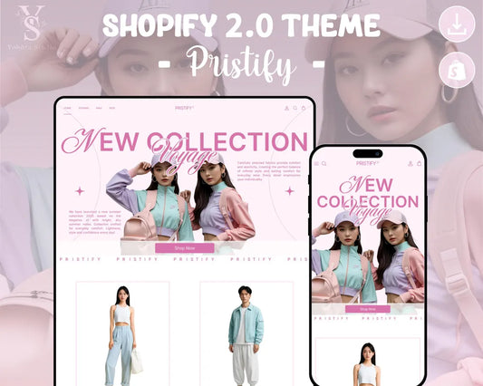 Streetwear Shopify Website Template | Modern Apparel Store Theme | Clothing Brand Ecommerce Design