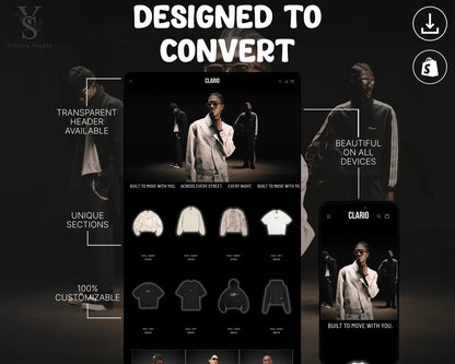 Urban Streetwear Shopify Template | Contemporary Apparel Store | Fashion Ecommerce Website Theme