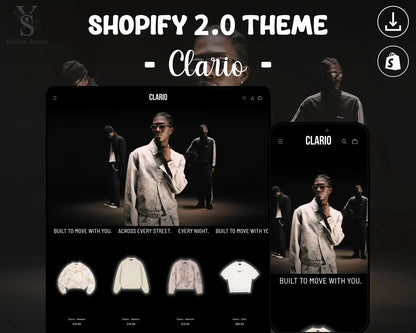 Urban Streetwear Shopify Template | Contemporary Apparel Store | Fashion Ecommerce Website Theme