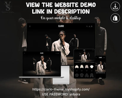 Urban Streetwear Shopify Template | Contemporary Apparel Store | Fashion Ecommerce Website Theme