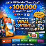 Viral Reels Bundle: 100K+ AI Animated Social Media Shorts (PDF)