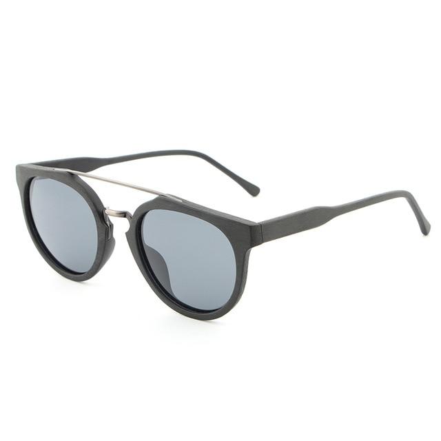 Vintage Acetate Wood Sunglasses For Men High Quality