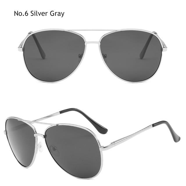 Polarized Vintage Aviation Sunglasses Men