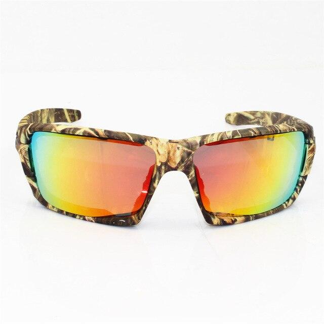 4 lens Polarized Sunglasses UV protection Military Glasses