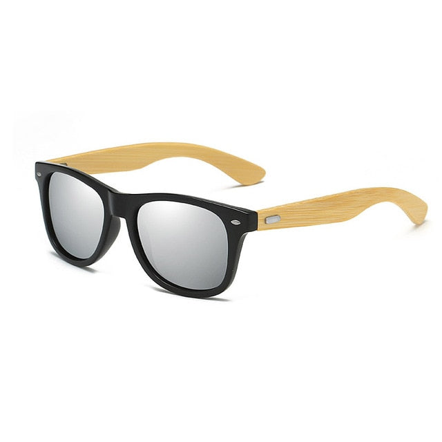 Bamboo Sunglasses Men Women Travel Vintage Wooden