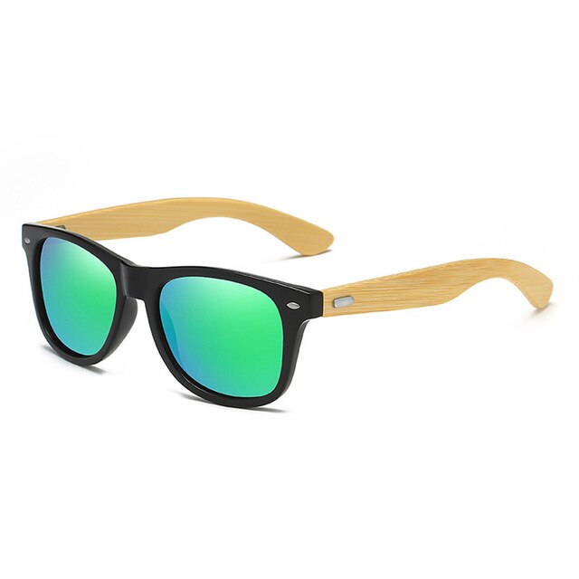 Bamboo Sunglasses Men Women Travel Vintage Wooden