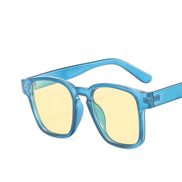 Trendy Square Frame Sunglasses
