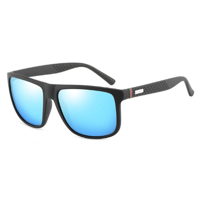 Polarized Sunglasses Square Frame Classic Male Coating Mirror