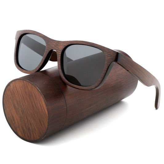 Handmade luxury Sunglasses Men Polarized Zebra Vintage Wood