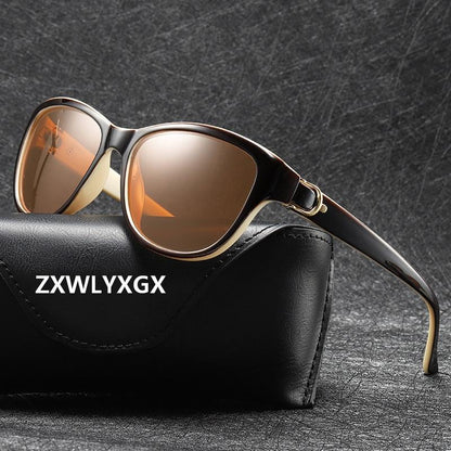 Cat Eye Polarized Sunglasses Men Elegant